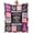 Pink-75th, variant on 70th Birthday Gifts for Women Blanket 60"x 50", Best Gifts for 70 Year Old Woman, 70 Year Old/1956 Birthday Gifts for Women, 70 th Bday Presents for Mom