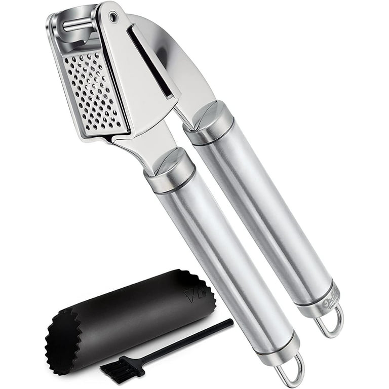 Kitcheniva Garlic Press Crusher Mincer Stainless Steel, 1 pc - Fry's Food  Stores