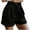 Black, variant on yillto Womens Shorts High Waist Dressy Trousers Wide Leg Summer Casual Flare Short Work Office Pants