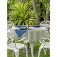 thumbnail image 3 of Outdoor Tablecloth with Umbrella Hole for Patio/Picnic/Party/Camping, Sage Green Ombre Waterproof Table Cloth Round Cover Washable, Aesthetic Art Farmhouse Gradient Green (Dia 60"), 3 of 9