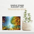 thumbnail image 2 of Plate Stands For Display - Plate Holder Display Stand + Metal Frame Holder Stand For Picture, Decorative Plate, Book, Photo Easel (2 Pack), 2 of 7