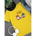 thumbnail image 3 of Happy 4Th Of July Gnomes T-Shirt Juniors -Image by Shutterstock,  Medium, 3 of 4