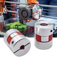 thumbnail image 3 of Shaft Coupling Dismountable Flexible Aluminium Alloy Integration Plum Coupler for Connecting 3D Printer, Actuating Motors, Stepping Motors, Encoders, Machine Tool, 3 of 8