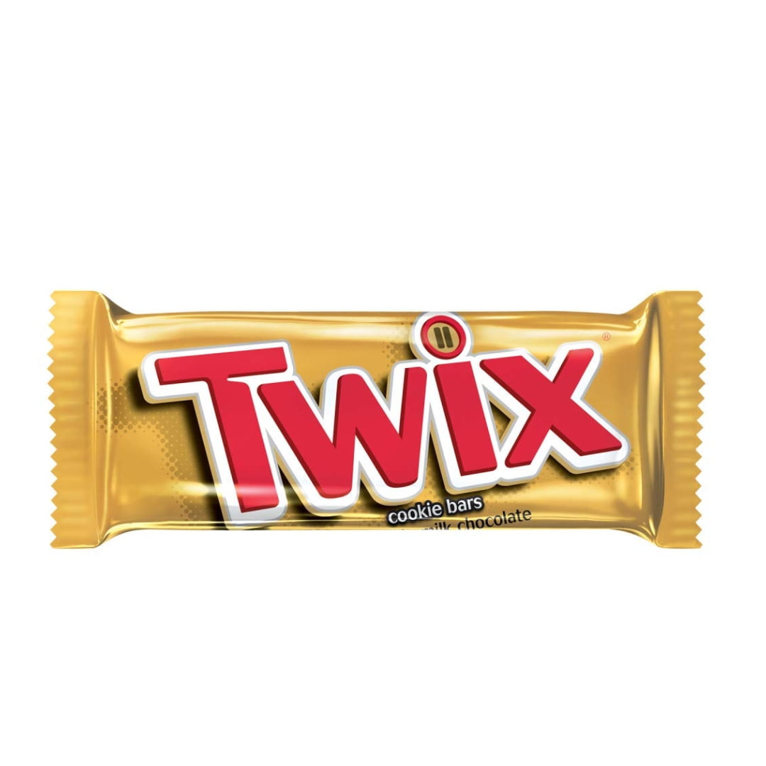 Twix Caramel Cookie Full Size Bulk Chocolate Candy Bars - 36ct