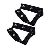 TELOLY 2Pcs Waistband Extenders Reusable Adjustable Multi Use Elastic Snap Button Easy to Use Pants Extenders for Jean Waist