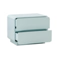 thumbnail image 3 of Pemberley Row Wooden Blue Nightstand Rectangular Soft Close Fully Assembled, 3 of 7
