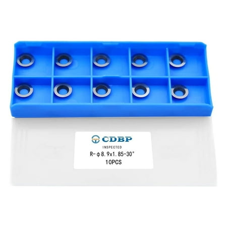 

✪ 8.9mm Round Carbide Inserts Cutters Knives Blades for Woodworking Lathe Turning