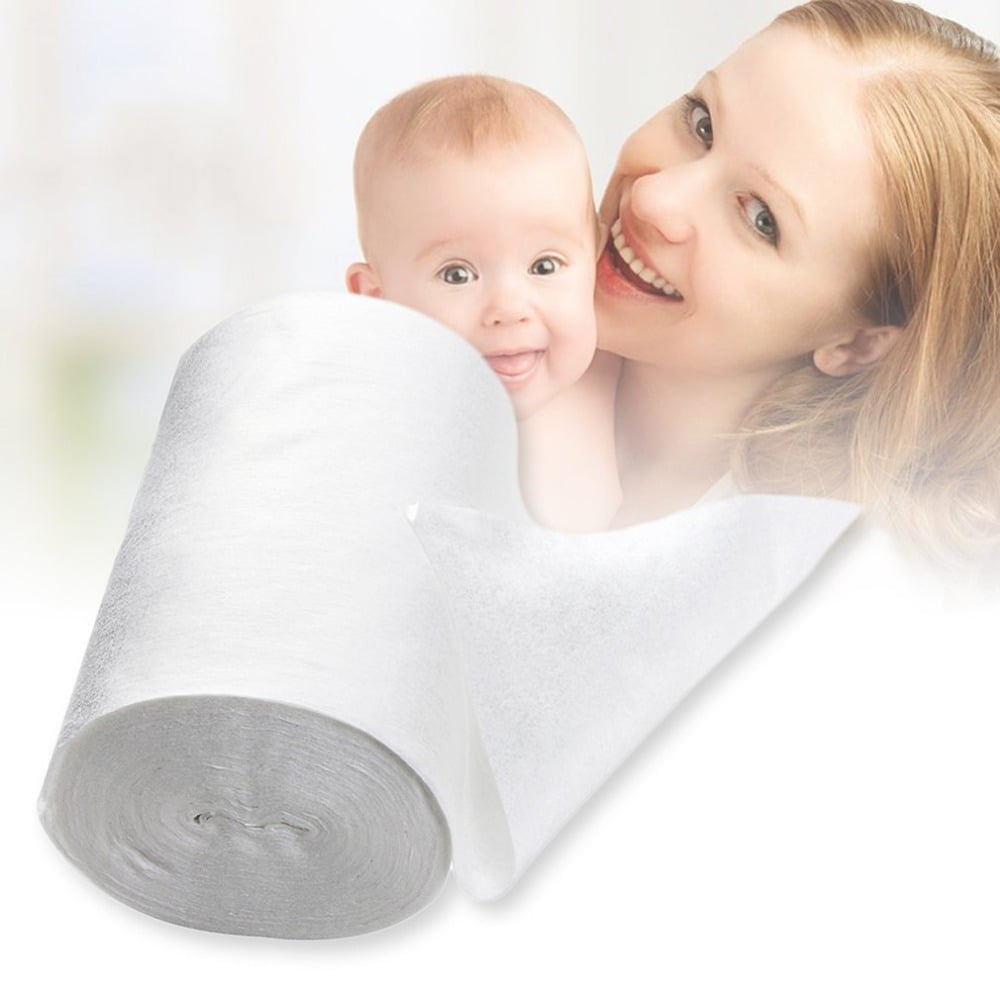 Baby Flushable Disposable Cloth Nappy Diaper Bamboo Liners 100 Sheets for 1 Roll 