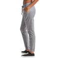 thumbnail image 2 of Hanes Women's Joggers French Terry Sweatpants Pockets Stretch Waistband Drawcord 30" inseam, 2 of 5