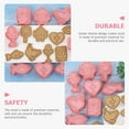 thumbnail image 6 of HOOWIFFY 8Pcs Plastic Cookie Baking Molds Pink Easter Design Reusable Baking Supplies, 6 of 6