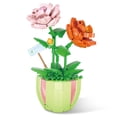 thumbnail image 1 of Bonsái de flores en bloque bloque de construcción sin rebabas planta en maceta colorido pulido fino fácil montaje educativo para adultos ANGGREK  Otros, 1 of 7