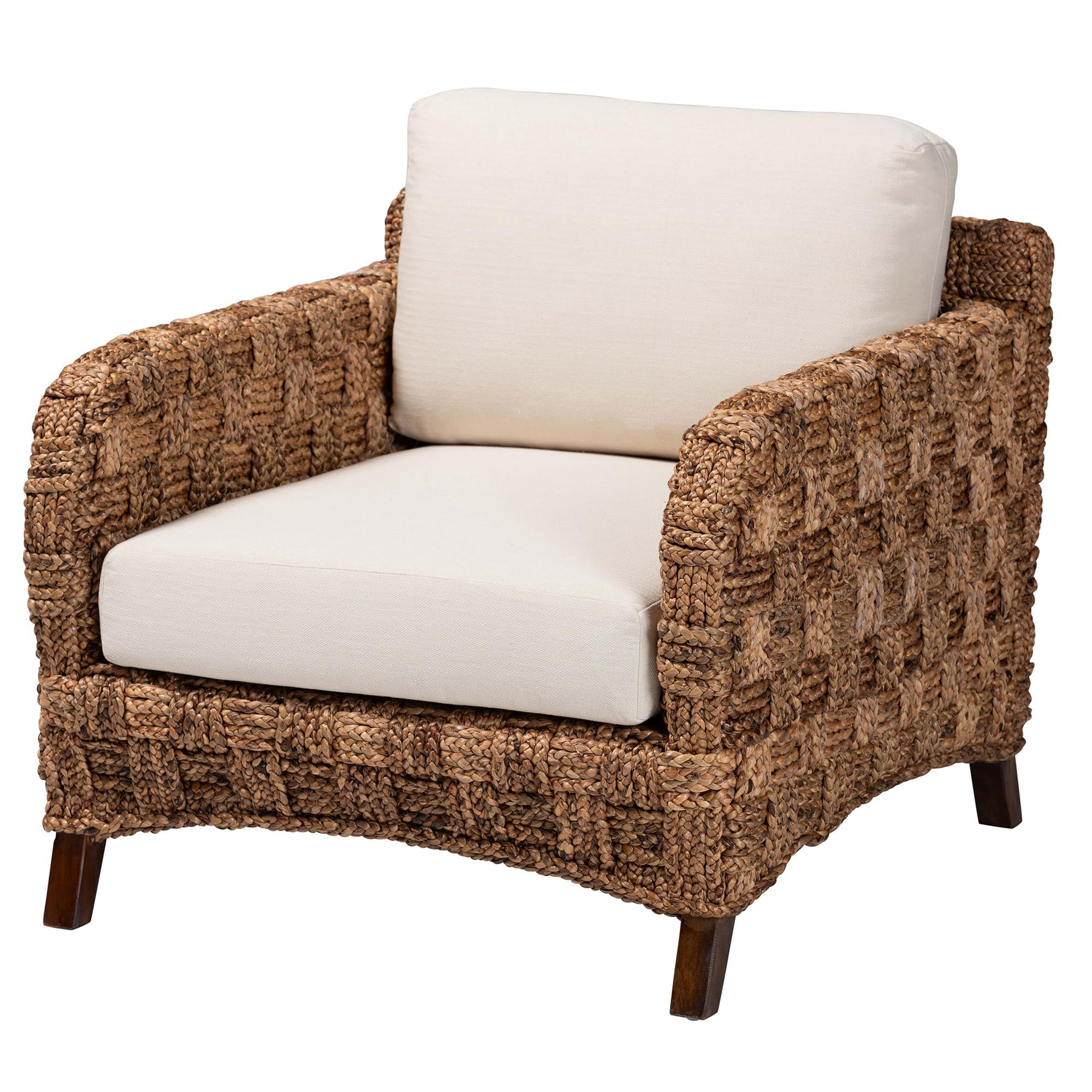 bali & pari Vevina Boho Chair, Natural Brown