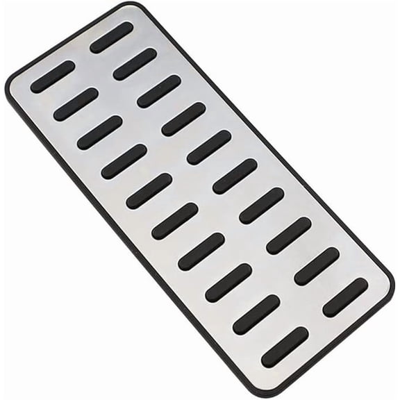 Applicable to jfqm Dead Pedal Foot Rest Pedals Stainless Steel Rest Pedal Fit for Hyundai Fit for Kia 2000-2021 Car Models Body