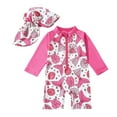 thumbnail image 1 of Swimsuits Cartoon Boy Bathing Suit Toddler Rash Guard Baby Boy Summer Clothes 4-5Years, 1 of 7