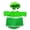 B-9B-home supplies, variant on LEFTHIGH Home St Patricks Day 23 Inch Porch Goose Outfit 3 Piece Costume Set Green Shamrocks Theme with Bow Tie and Top Hat Yard Garden Decor Home Organization