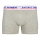 thumbnail image 2 of JACK&JONES calzoncillos bóxer para hombre, lote de 10 - JACJADON SOLID TRUNKS 10 PACK, calzoncillos, algodón elástico Rojo/Gris/Negro L (Large), 2 of 5