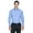 Charcoal Heather, variant on The Harriton Mens Long Sleeve Oxford Shirt with Stain-Release - LIGHT BLUE - XS