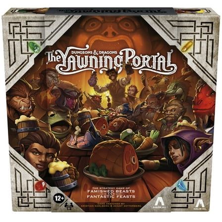 Dungeons & Dragons: The Yawning Portal Game, D&D Strategy Board Game for 1-4 Players, Ages 12 