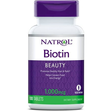 UPC 047469052393 product image for Natrol Biotin - 1000 mcg - 100 Tablets | upcitemdb.com