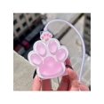 thumbnail image 2 of 4 Pcs/Ensemble Protecteur de Câble de Charge Design Griffe de Chat 3d Rose pour Iphone, 2 of 5
