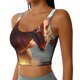 thumbnail image 2 of Balery Ferocious Dragon Fury Sujetadores deportivos con espalda cruzada para mujer, acolchados, sin costuras, de alto impacto, ideales para yoga, gimnasio, entrenamiento y fitness.-, 2 of 8