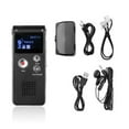 thumbnail image 4 of Voice Recorder MP3 Player Sound Recorder Professional USB Flash Drive Recording Dictaphone ,Portable, 4 of 5