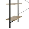 Mainstays Side Storage Desk Natural