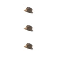 thumbnail image 2 of QualitChoice Comfortable Bucket Hat Fishermen Caps Clothes Decoration Fashion Accessory Khaki M 3Set, 2 of 6
