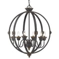 thumbnail image 3 of Jules 6-Light Chandelier in Antique Black Iron, 3 of 8