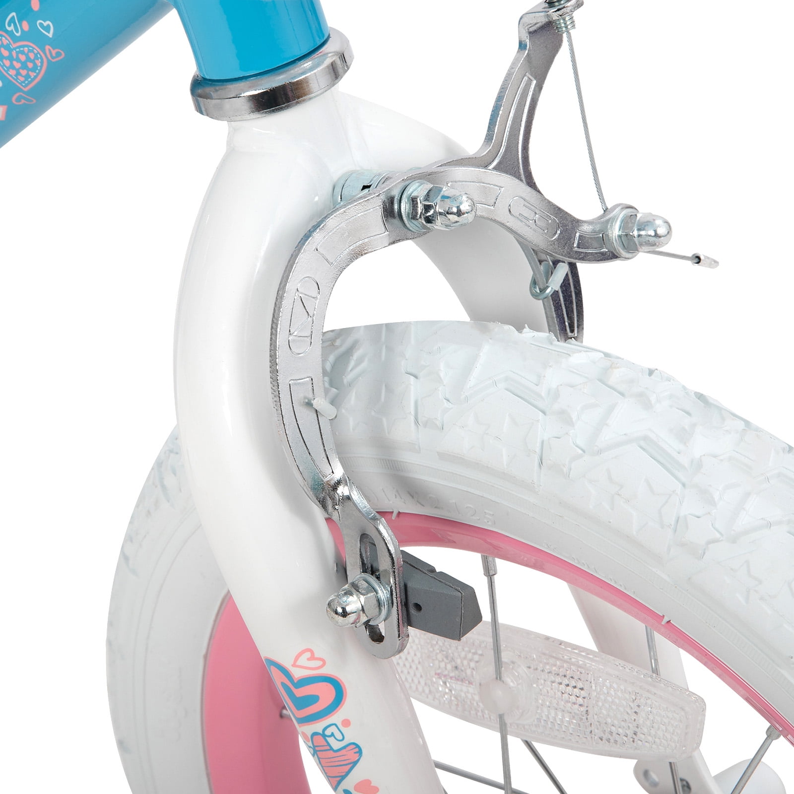 JOYSTAR Angel Girls Bike 16 Inch Kids Bike with Training Wheels for 4-7 Years Old Girls,Toddler Bicycle,Blue
