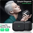 thumbnail image 3 of Daily Mix Store for AirPods Pro 3 Protective Case - TPU Lychee Texture Bluetooth Earphone Shell, Charge Without Removing, 3 of 9