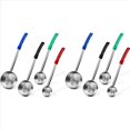 thumbnail image 1 of 8x Cuchara de Acero Inoxidable para Controlar Porciones, Ideal para , Bufés y Fiestas. 2 Oz, 4 Oz, 6 Oz y 8 Oz., 1 of 5