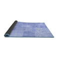 thumbnail image 2 of Ahgly Company Indoor Rectangle Patchwork Blue Transitional Area Rugs, 8' x 10', 2 of 4