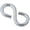 Zinc Plated, variant on National Hardware 2-1/8 In. Zinc Light Closed S Hook (3-Count) N121-277