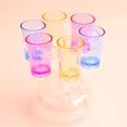 thumbnail image 1 of Dispensador y soporte de 6 vasos de , dispensador de de barra de , dispensador de cóctel para llenar líquidos, herramienta para color mezclado Soledad dispensador de bebidas, 1 of 9