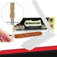 thumbnail image 1 of 1 Pcs BBQ Skewer Tool Set - Meat Threader for Kebabs, Grilling & Outdoor Cooking - ABS Skewers with Serving Tray - Home & Restaurant Use - Durable & Portable BBQ Accessories, 1 of 7