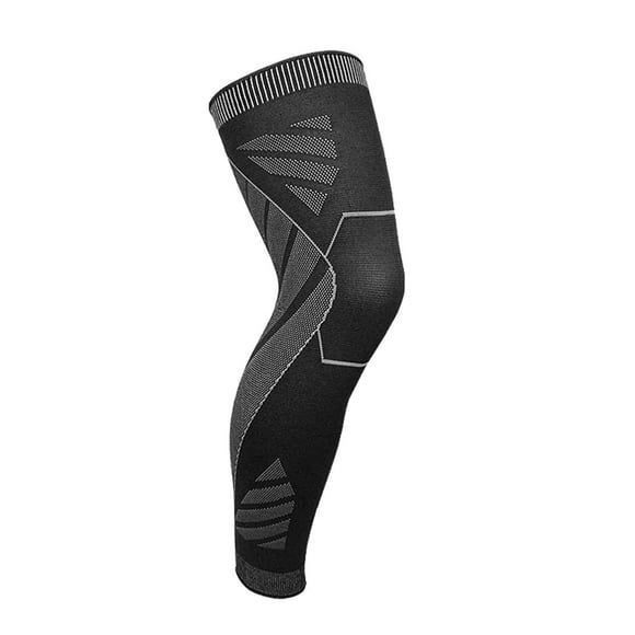 Full Leg Compression Sleeves for Knees and Legs – Extended Support for Leg Muscles and Joint Comfort Ergonomic Design for Men Women Sports