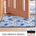 thumbnail image 3 of Pioneer Flower Floral Print Pattern Door Rugs,Washable Non Slip Door Mats Indoor,Decorative Door Mats,Entry Mat Indoor for Entrance,Bedroom,Kitchen,Bathroom,30"x17", 3 of 6