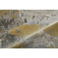 thumbnail image 2 of 7' X 10' Ivory Gold And Gray Abstract Stain Resistant Area Rug, 2 of 9