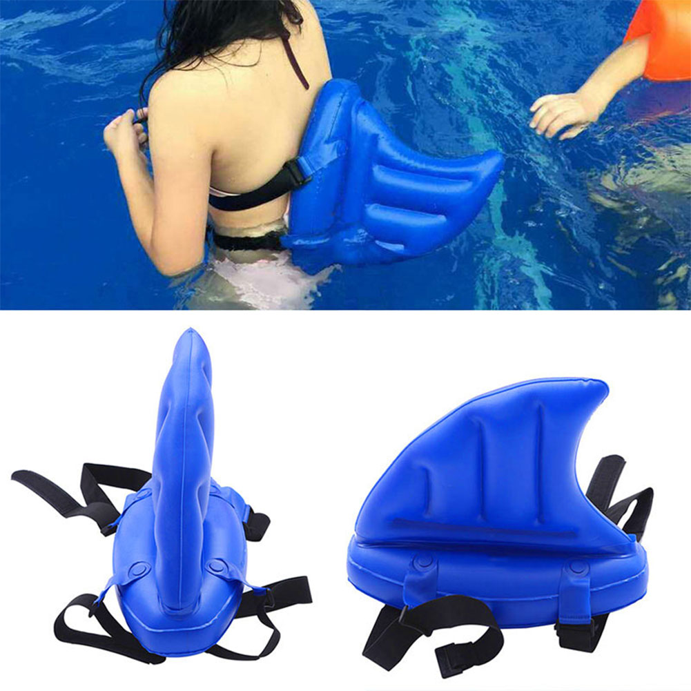 Download Children Toy Swimming Ring Thicken Inflatable Shark ...