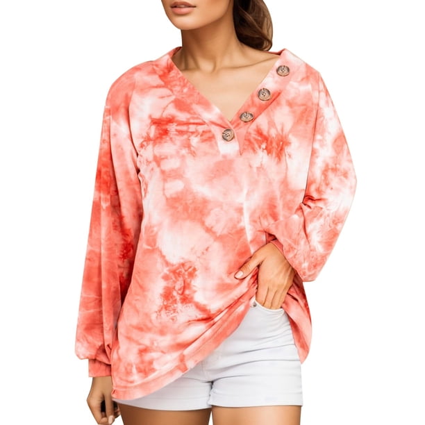 Gibobby Sudadera oversize mujer Sudadera de Manga Larga para Mujer de Gran tamaño de otoño de Talla Grande Holgada Cuello Redondo atlético Y-2K(Rojo,XL)