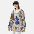 thumbnail image 5 of Kll Vintage Coffee Grinder Print Men'S Women’s Upf 50+ Sun Protection Outdoor Hoodie Jacket Long Sleeve Fishing Hiking Performance Shirt- Small, 5 of 8