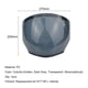 thumbnail image 5 of Visera de repuesto para casco KYT NFJ, lente de casco de protección contra el viento para Abanopi Lente, 5 of 5
