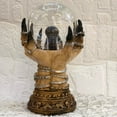 thumbnail image 3 of Plasma crystal ball with wizard hand, celestial crystal ball flash crystal glass lightning ball home office decorations, home, bedroom, holiday and gift, 3 of 8