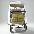 thumbnail image 2 of Naiovety Funda cortavientos plegable con cremallera para carrito de mano o cochecito (tamaño 935273cm) Paraguas de lluvia, 2 of 6
