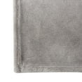 thumbnail image 4 of Avery Pure Antimicrobial Grey Solid Polyester Throw, 50" x 60", 4 of 5