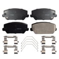 thumbnail image 3 of Detroit Axle - Front Brake Pads for Hyundai 22-23 Elantra N Kona N 19-22 Veloster N, 2022 Replacement Ceramic Brake Pads with Hardware, 3 of 7