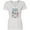 AA-White, variant on Tea Time In Paris-Colorful French Poodles Women's V-Neck T-Shirt