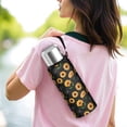 thumbnail image 6 of 20 Oz Black Sunflower Coffee Tumbler Double Wall Insulated Stainless Steel Water Bottle | Metal Reusable Thermoses Flask with Cup Cap | Leak & Sweat Proof with Anti-Dust Lid, 6 of 7