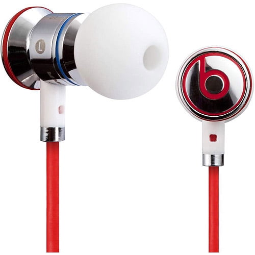 Monster iBeats Headphones ControlTalk - - in-ear - wired - noise isolating chrome - Walmart.com